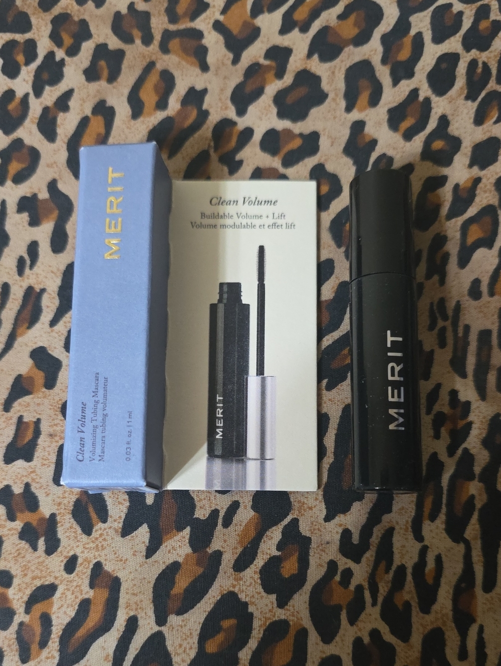 Merit Clean Volume Mascara in Black Mini